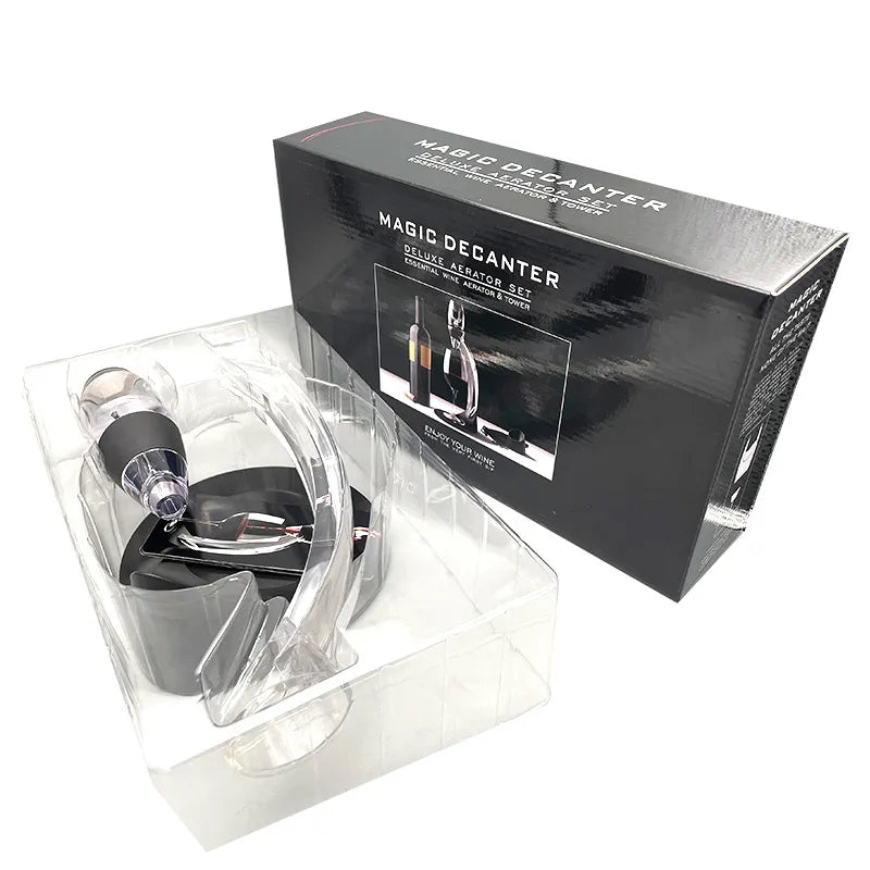 Elegant Wine Aerator Set With Filter