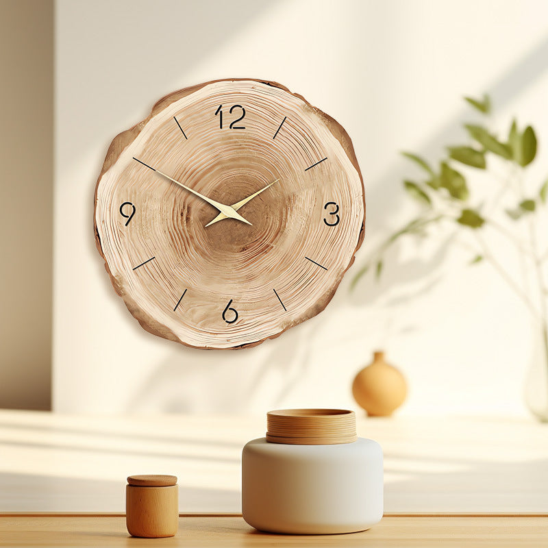 Elegant Wooden Design Wall Clock