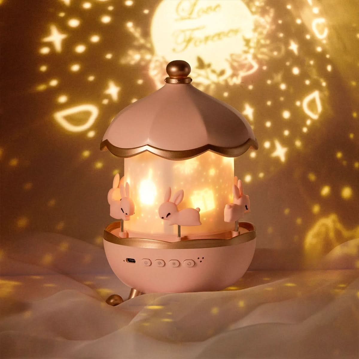 Enchanted Star Projector Night Light With Templates
