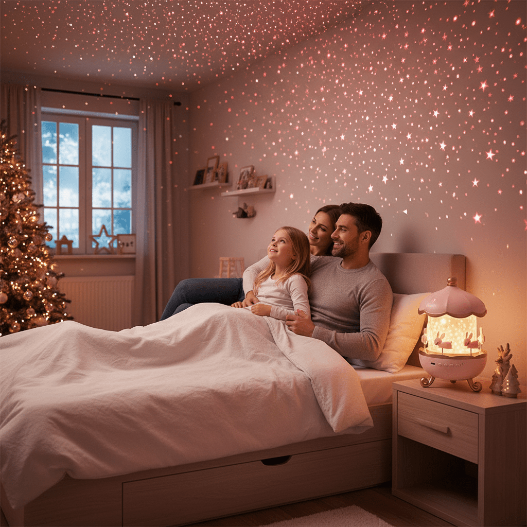 Enchanted Star Projector Night Light With Templates