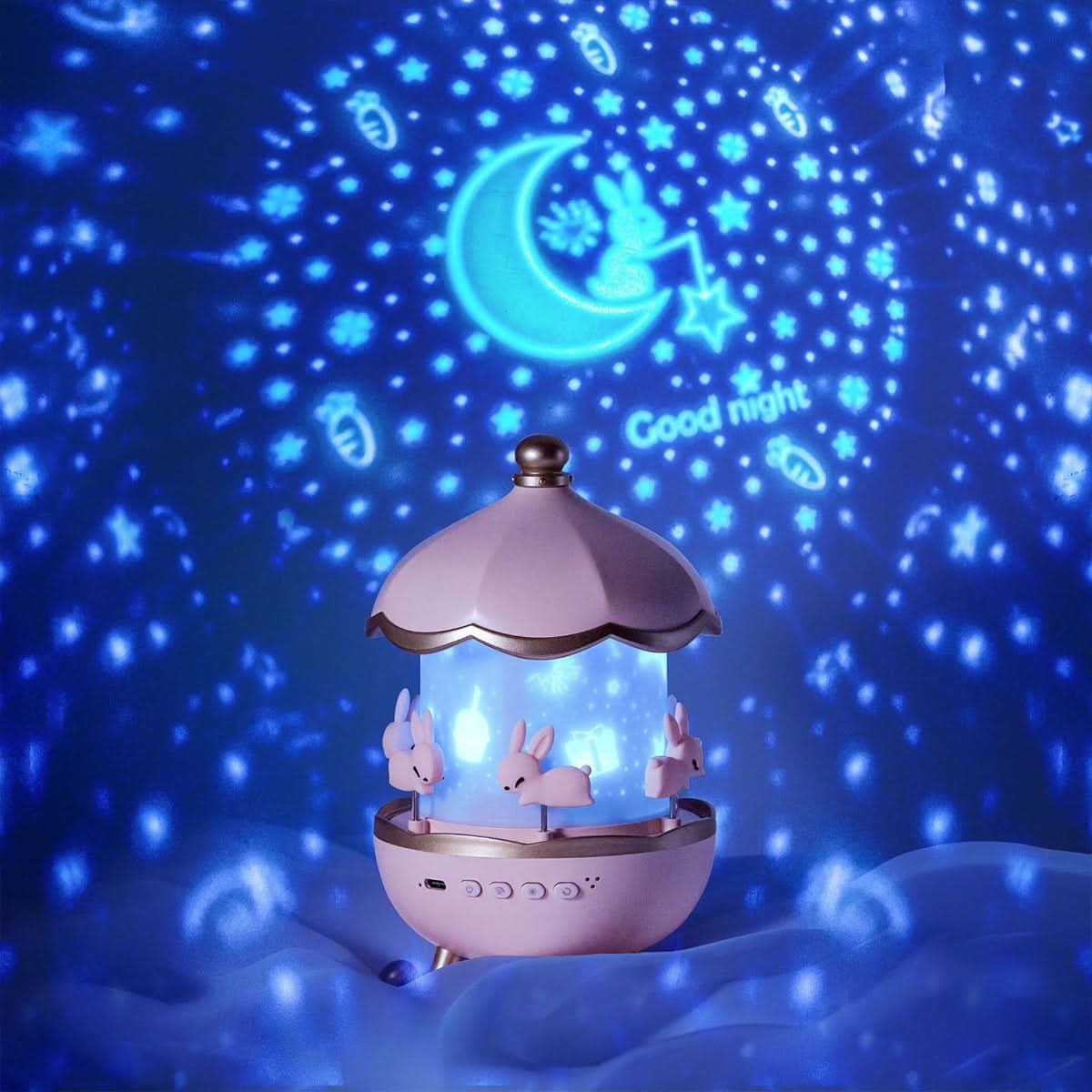 Enchanted Star Projector Night Light With Templates
