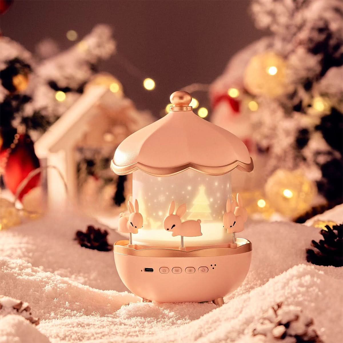 Enchanted Star Projector Night Light With Templates