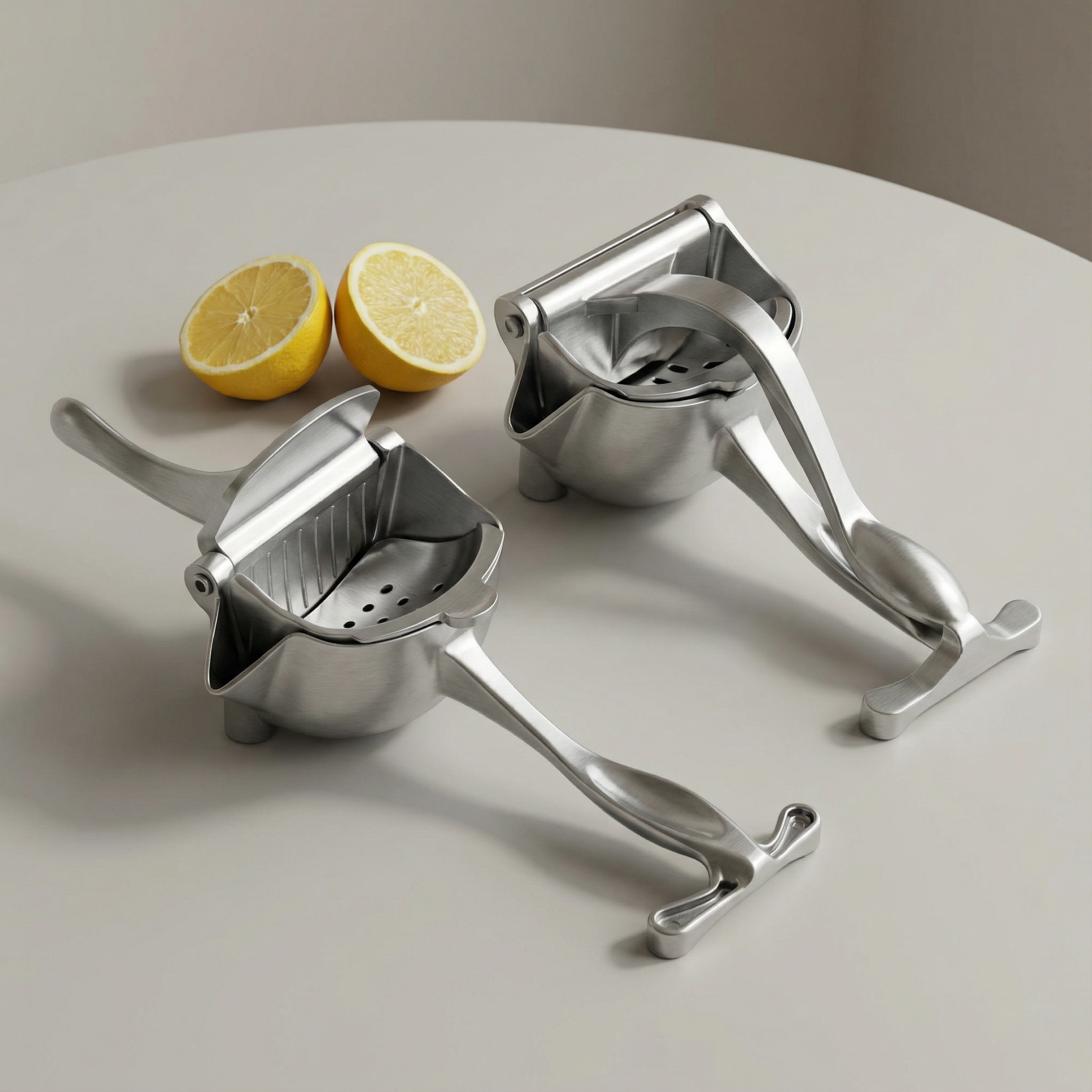 Ergonomic Stainless Steel Citrus Juicer