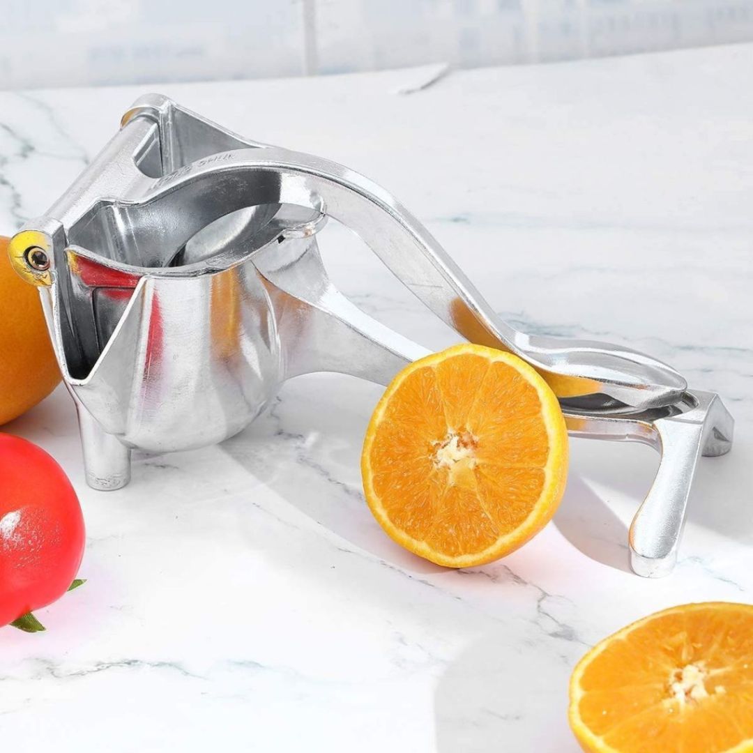 Ergonomic Stainless Steel Citrus Juicer