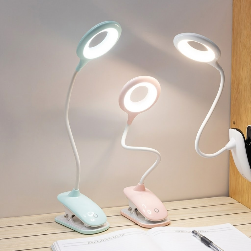 Flexible Clip-On Reading Lamp