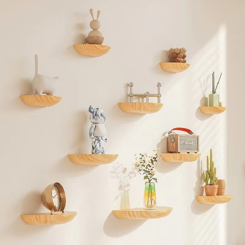 Floating Shelf Half Round