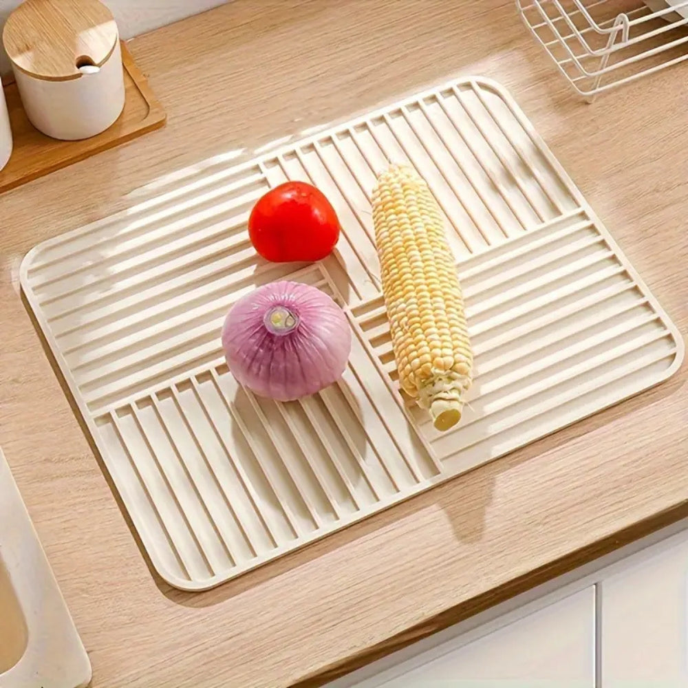 Foldable Ridged Dish Mat