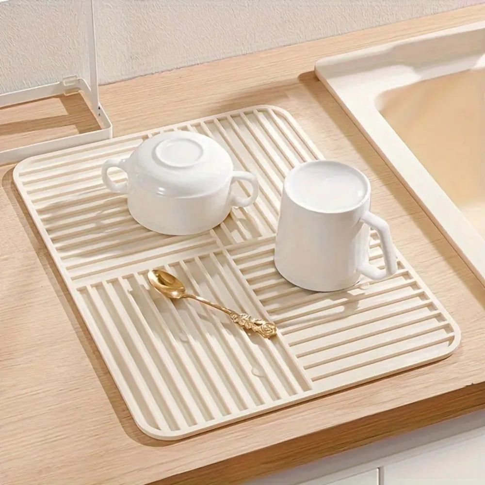 Foldable Ridged Dish Mat