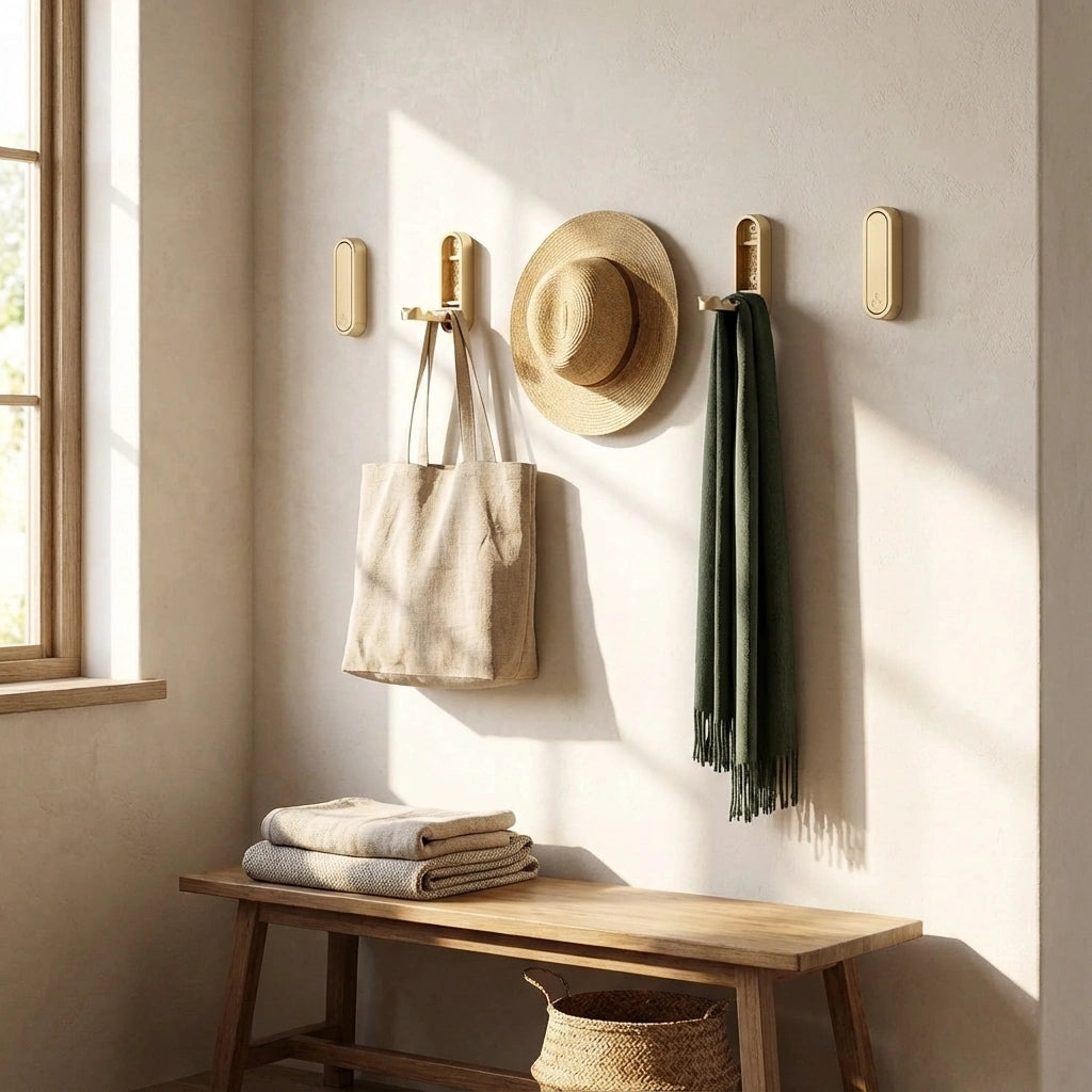 Foldable Screw Mounted Wall Hook