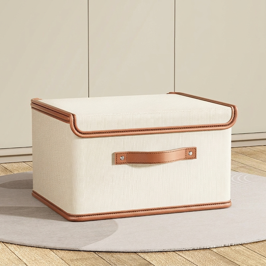 Foldable Storage Box With Lid