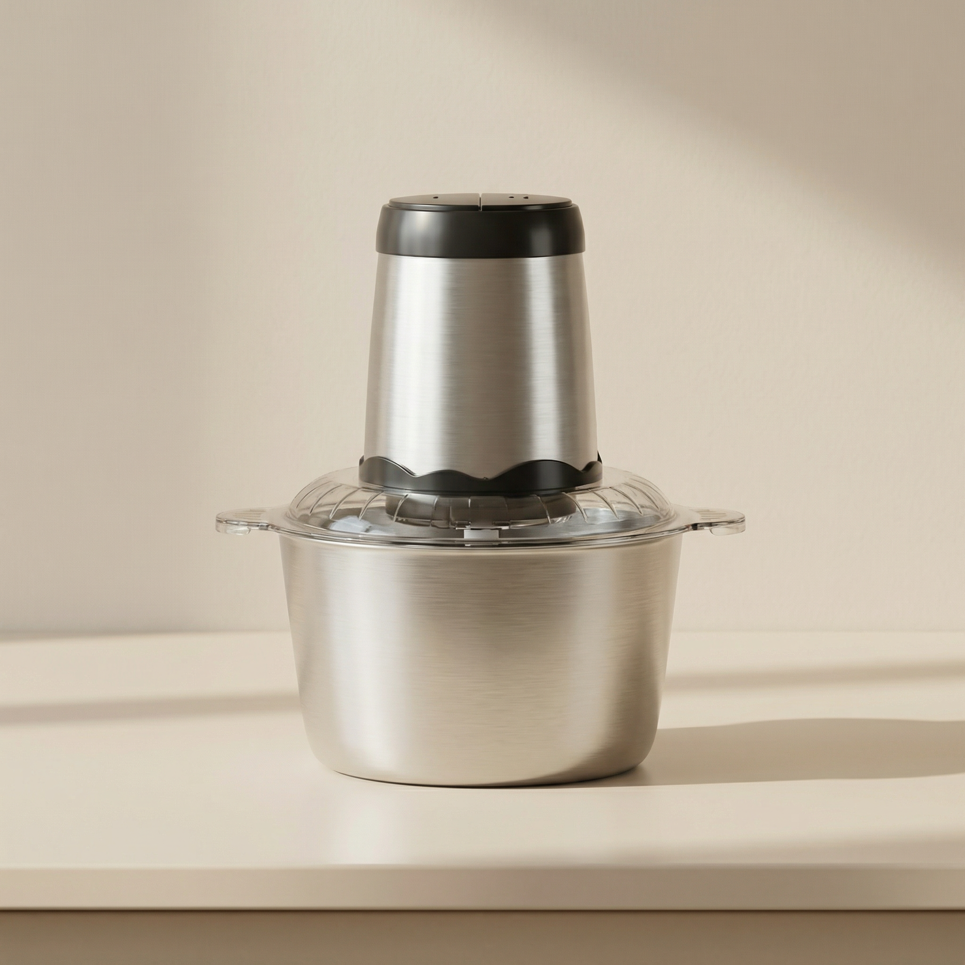Food Chopper With Stainless Steel Bowl