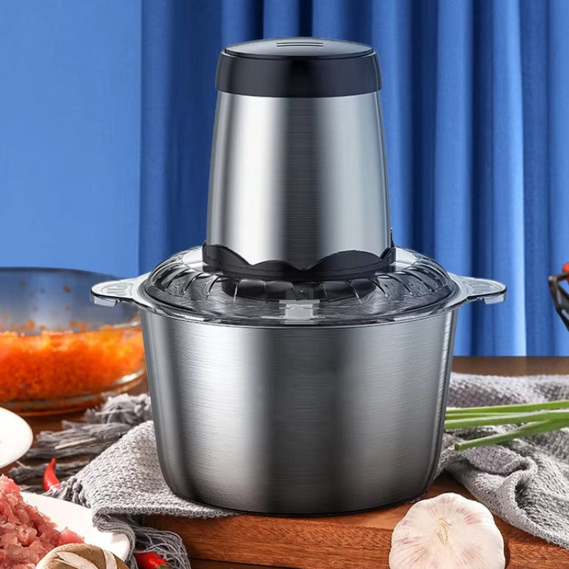 Food Chopper With Stainless Steel Bowl