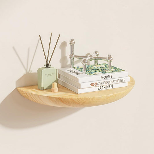 Half-Round Floating Shelf