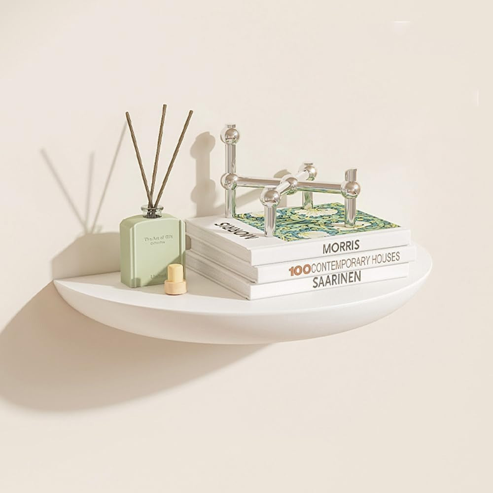 Half-Round Floating Shelf