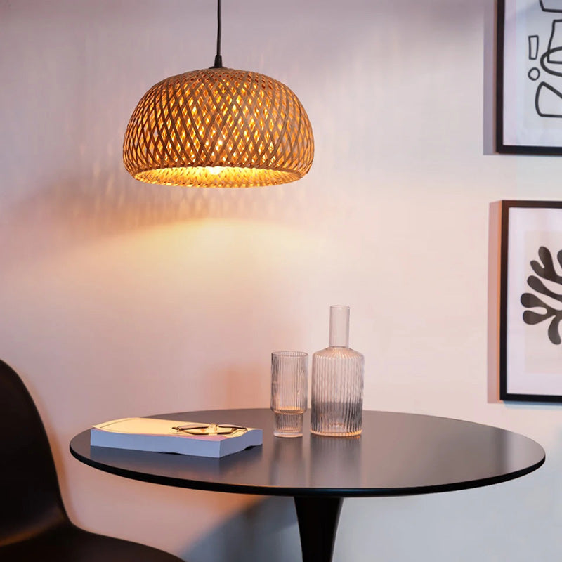 Handwoven Pendant Light