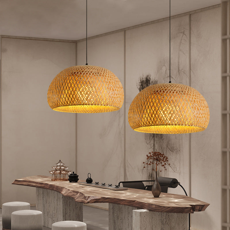 Handwoven Pendant Light