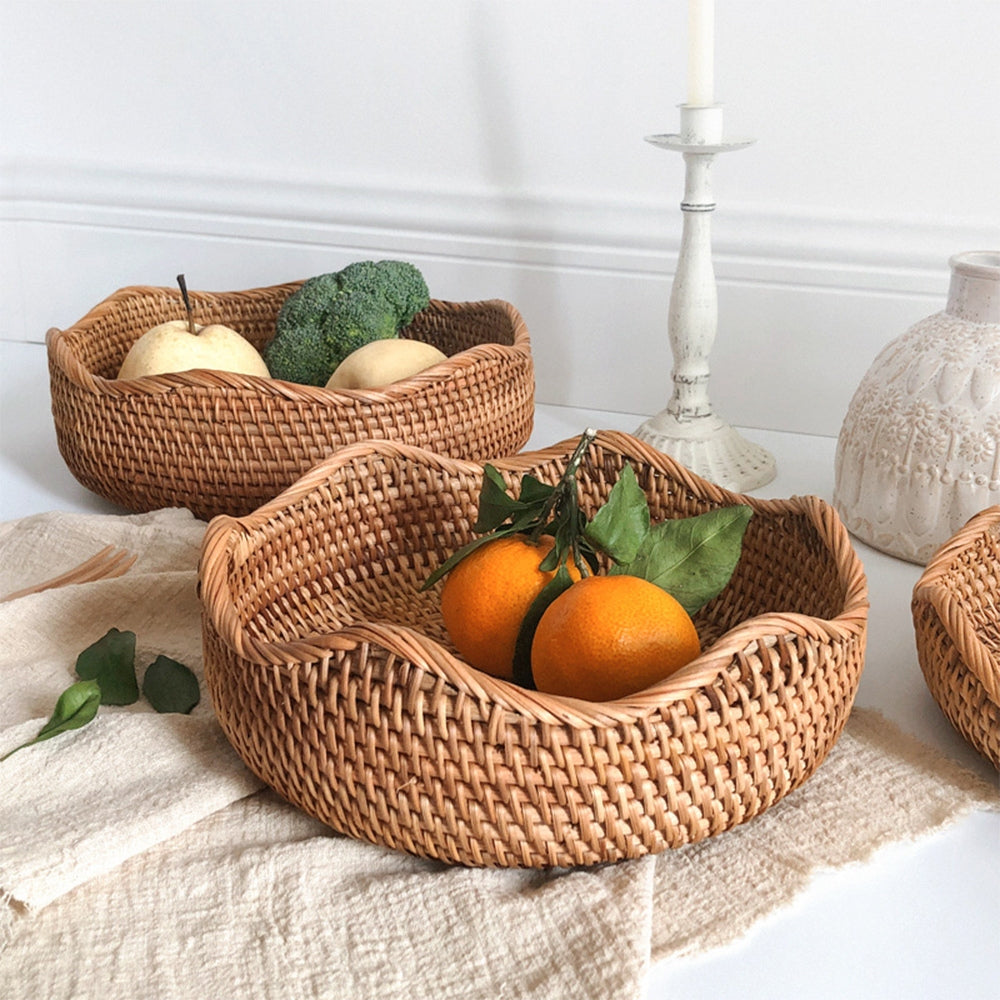 Handwoven Rattan Baskets
