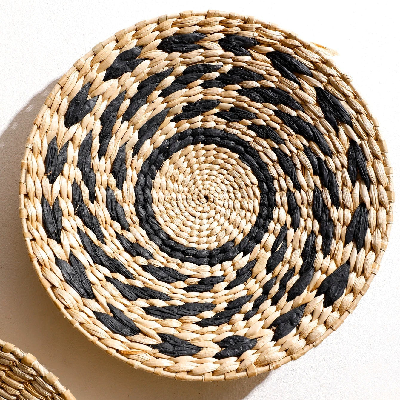 Handwoven Seagrass Wall Art Set