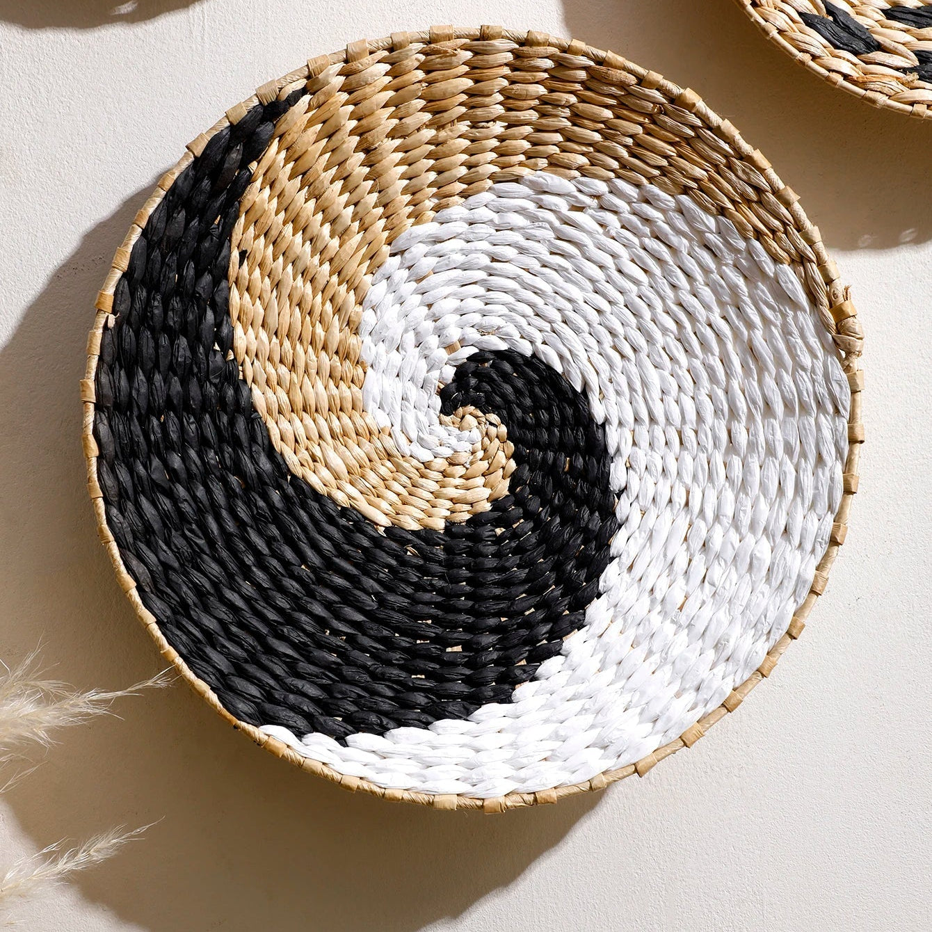 Handwoven Seagrass Wall Art Set