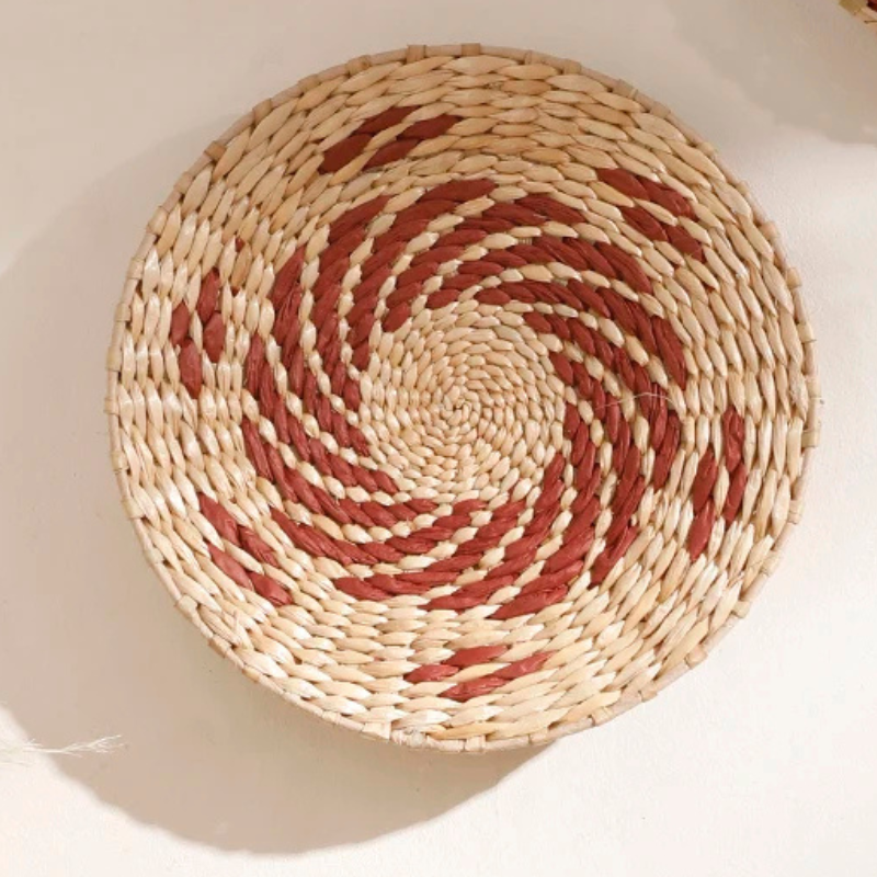 Handwoven Seagrass Wall Art Set