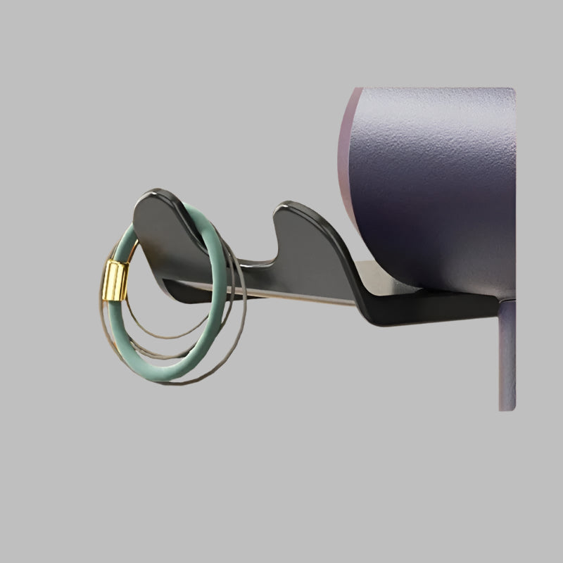 Heat-Resistant Wall Mount Hair Tool Organizer