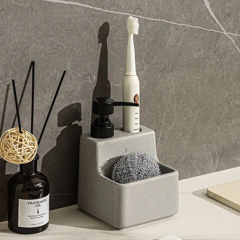 Integrated Storage Soap Dispenser