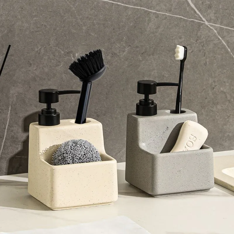 Integrated Storage Soap Dispenser