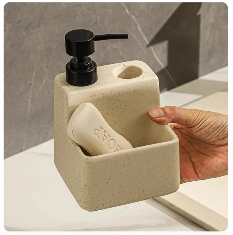 Integrated Storage Soap Dispenser