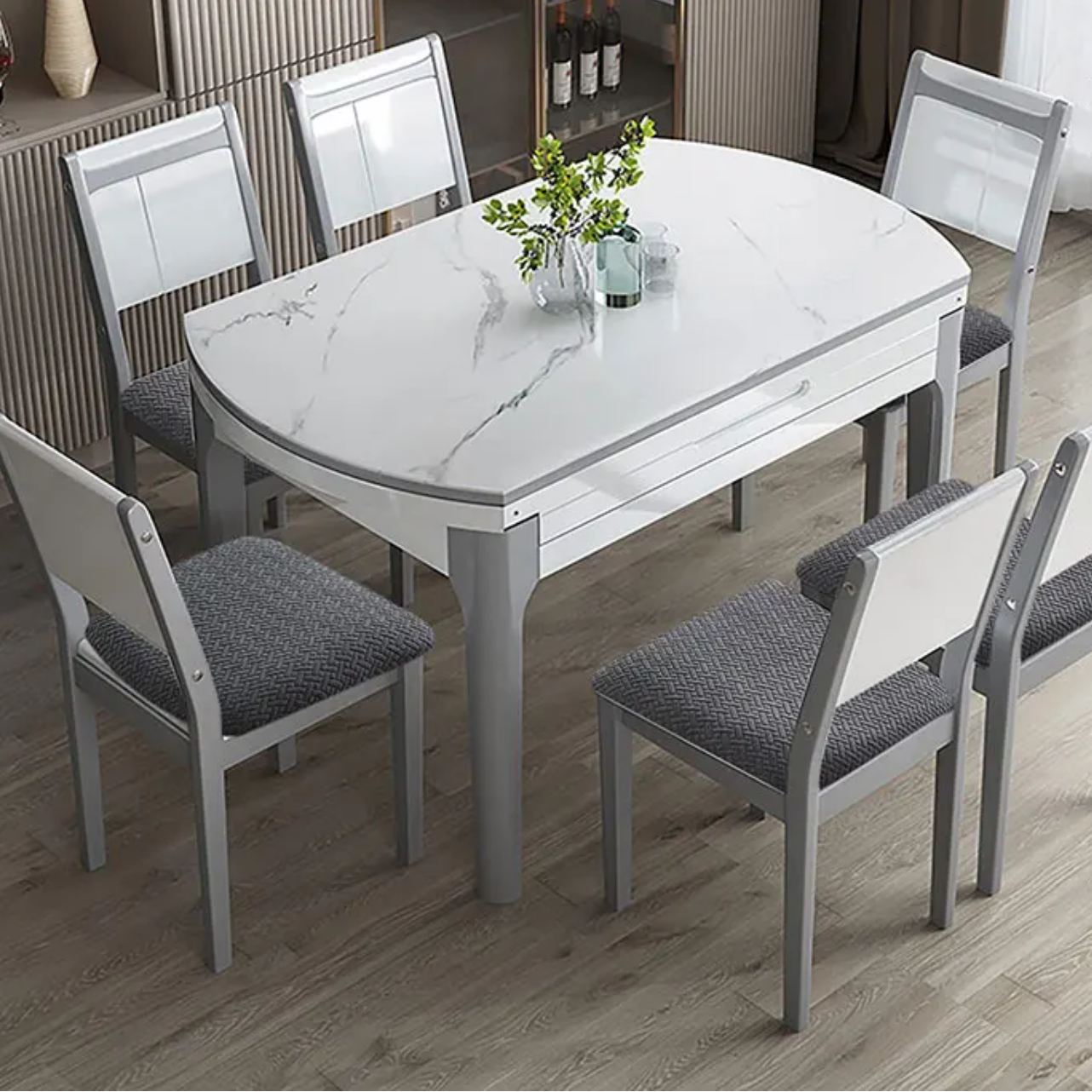 Jacquard Stretch Fit Chair Covers