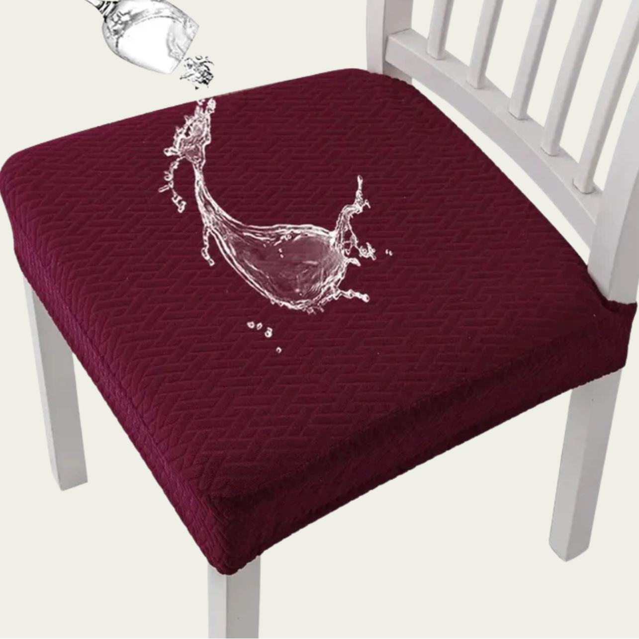 Jacquard Stretch Fit Chair Covers