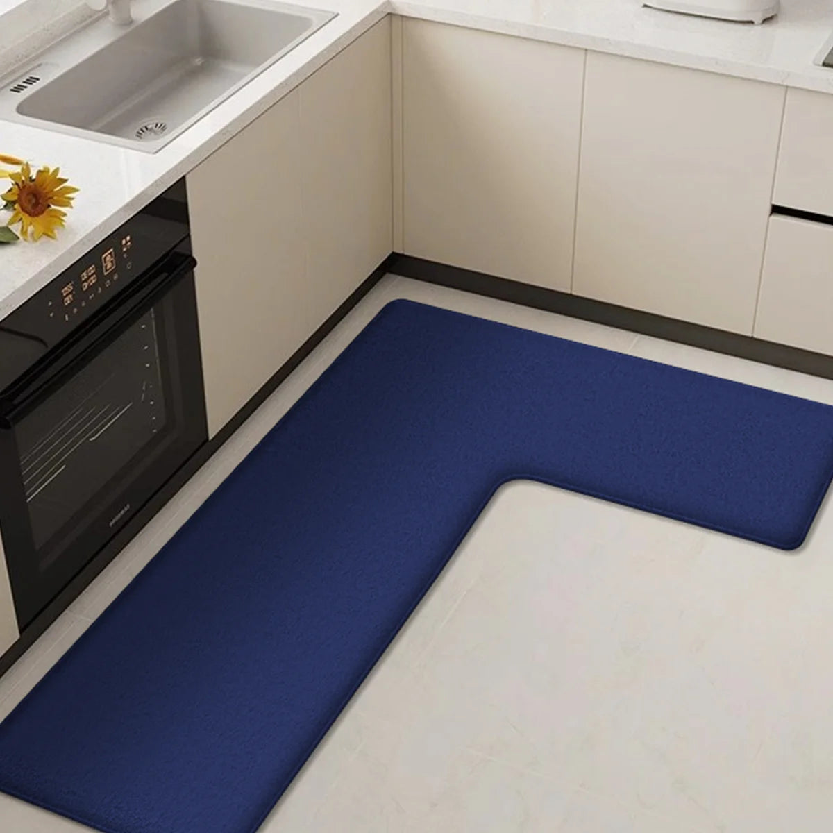 L-Shaped Anti-Fatigue Mat