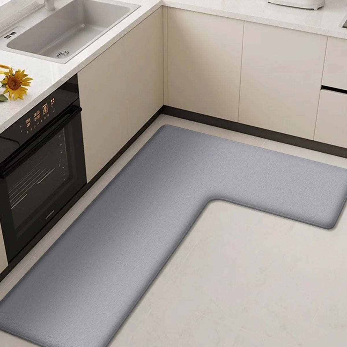 L-Shaped Anti-Fatigue Mat