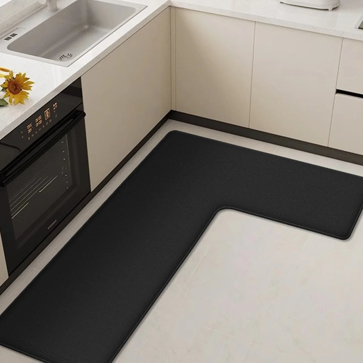 L-Shaped Anti-Fatigue Mat