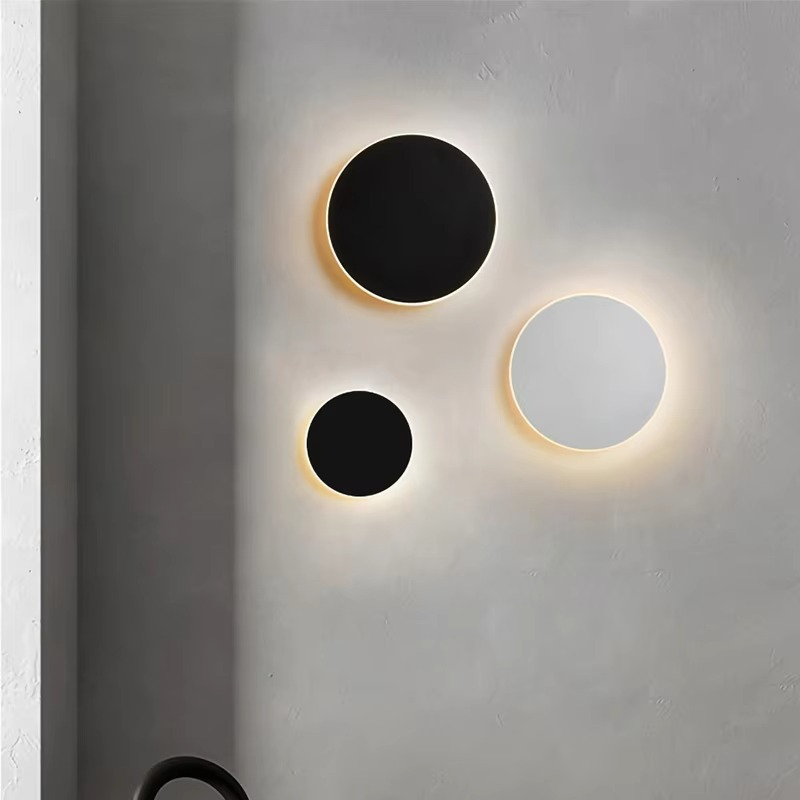 LED Wall Sconce With Circular Design