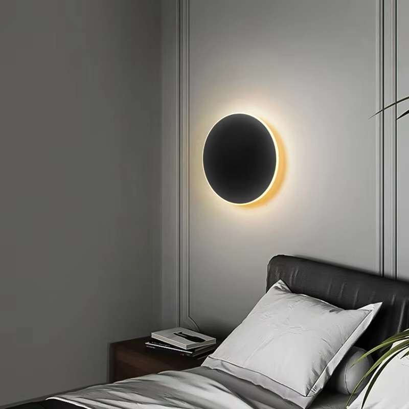 LED Wall Sconce With Circular Design