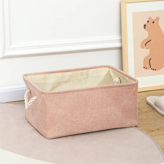 Linen Lightweight Storage Basket