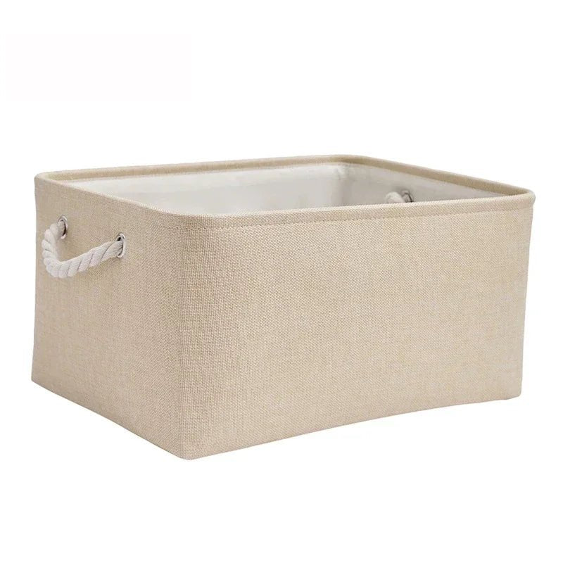 Linen Lightweight Storage Basket