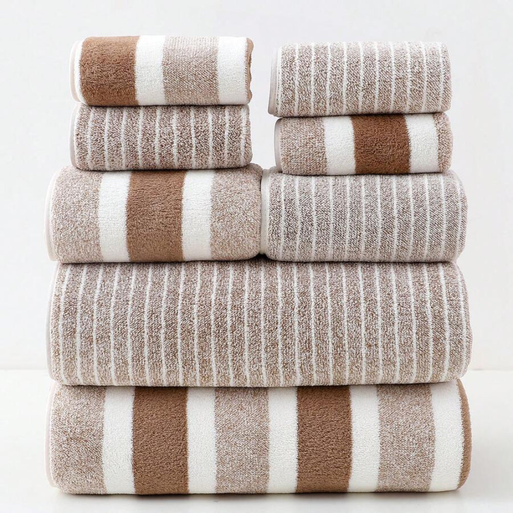 Luxury Plush Bath Towel Set