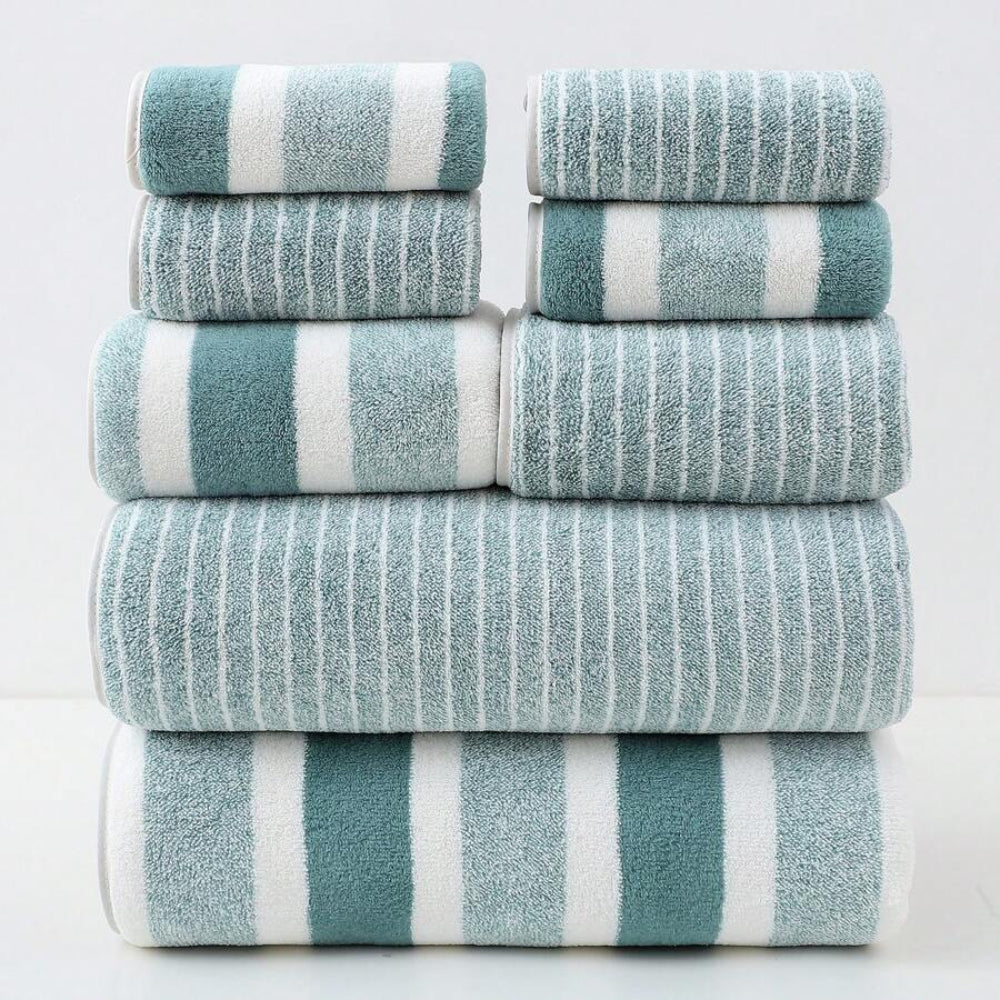 Luxury Plush Bath Towel Set