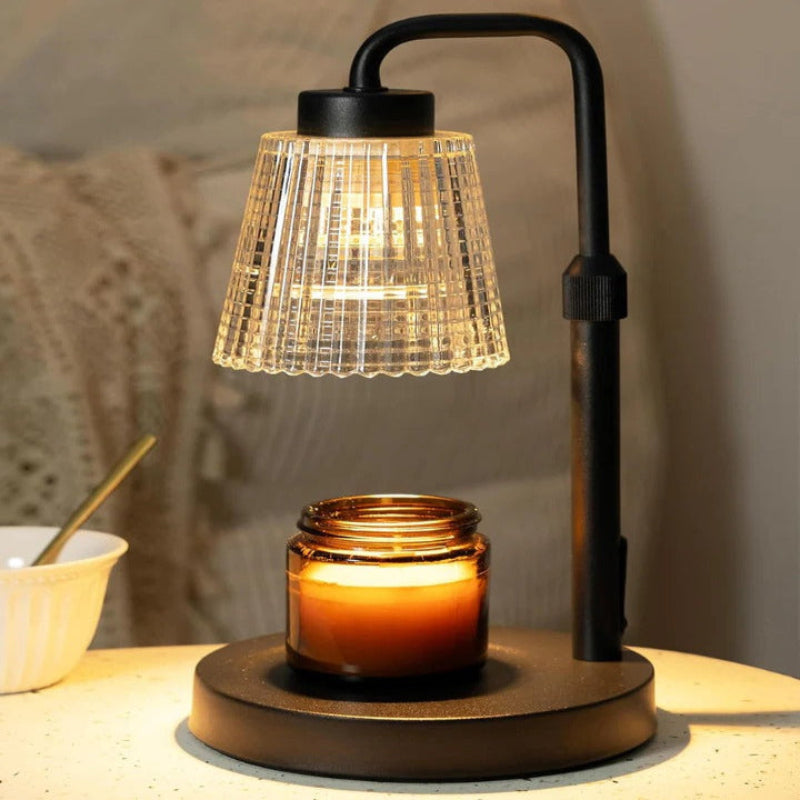 Metal Glass Candle Warmer Dimmable