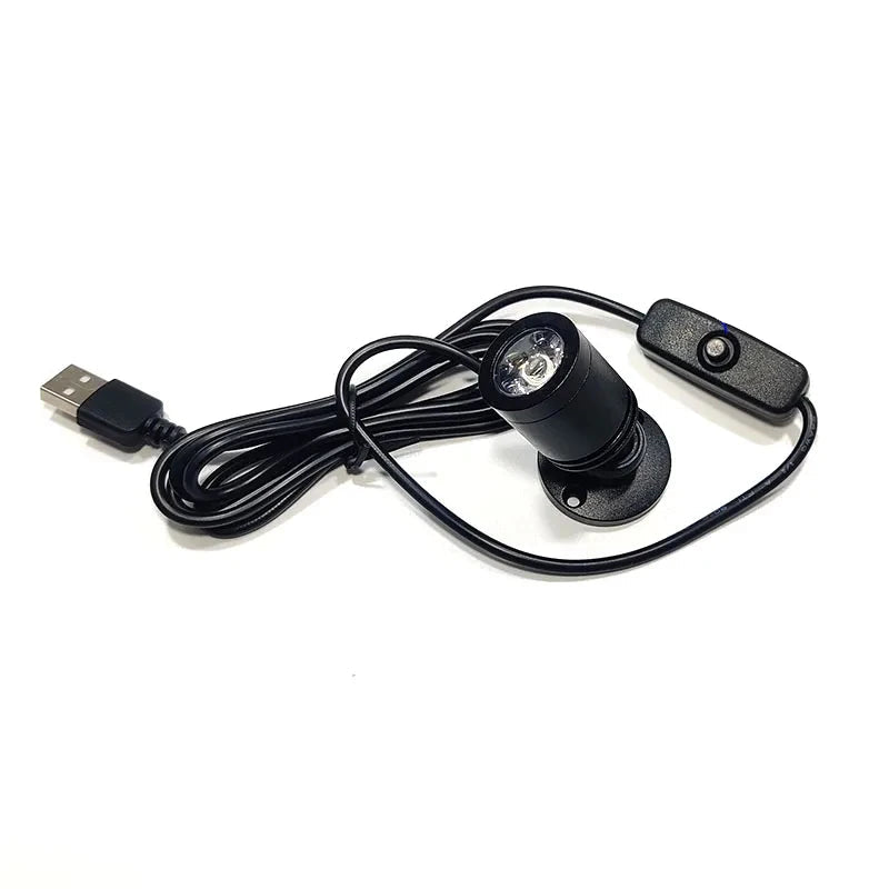 Mini Adjustable Spotlight With USB