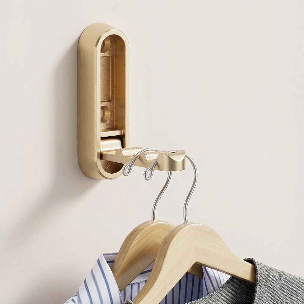 Minimal Foldable Wall Coat Hook