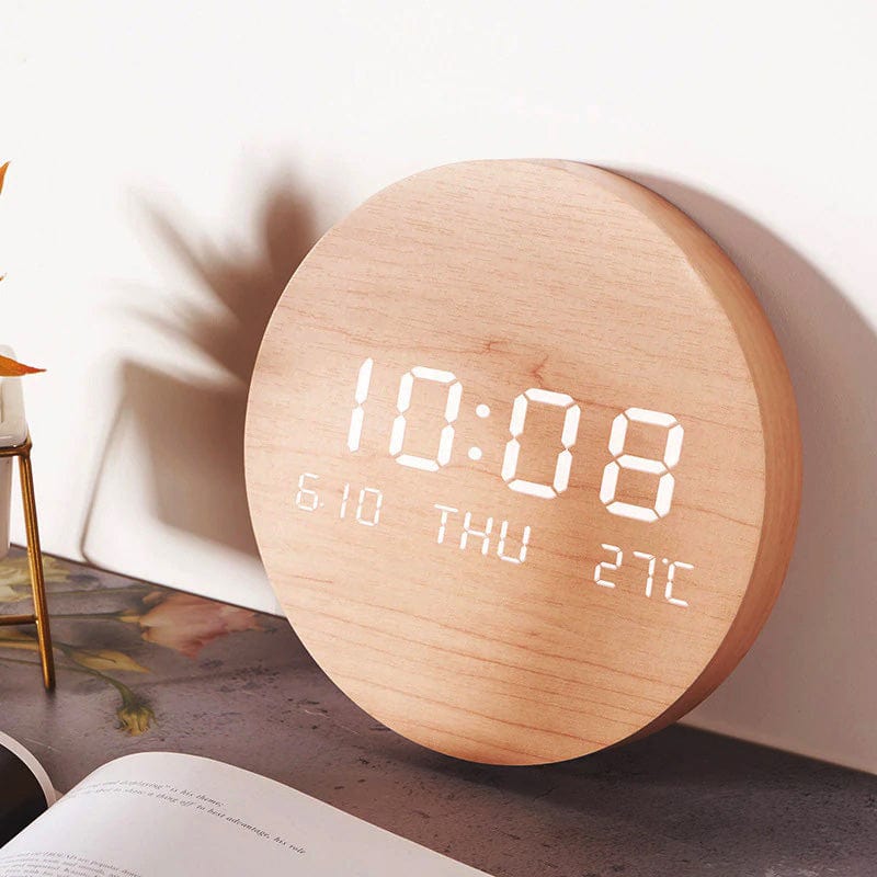 Minimalist Digital Wall Clock