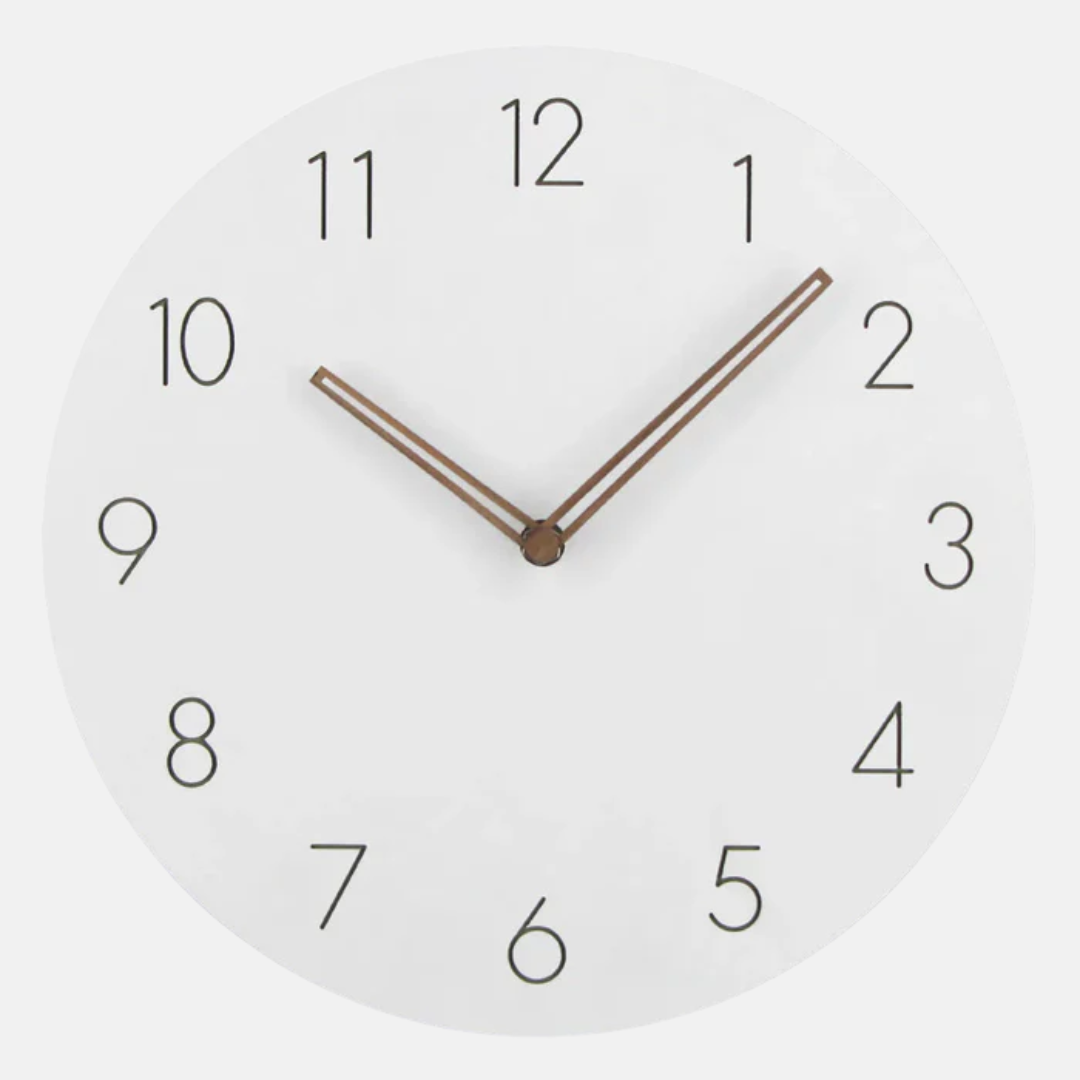 Minimalist Silent Quartz Wall Clock