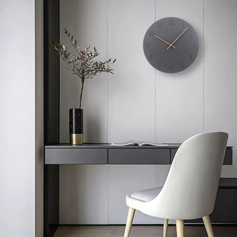 Minimalist Silent Quartz Wall Clock