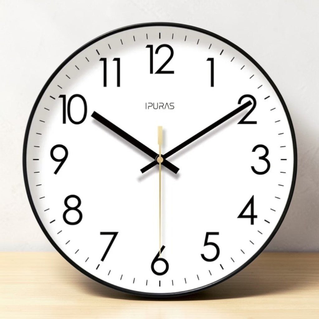 Minimalist Silent Wall Clock