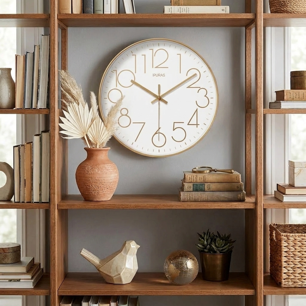 Minimalist Silent Wall Clock