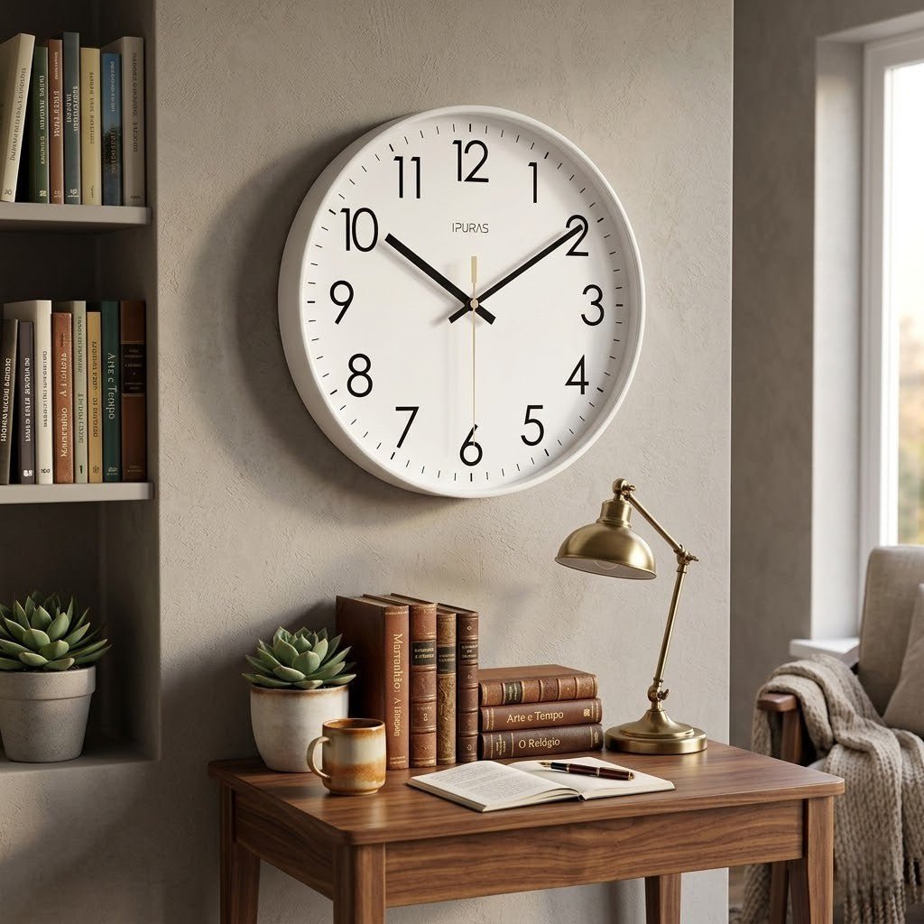 Minimalist Silent Wall Clock