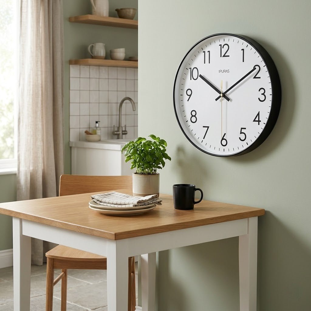 Minimalist Silent Wall Clock