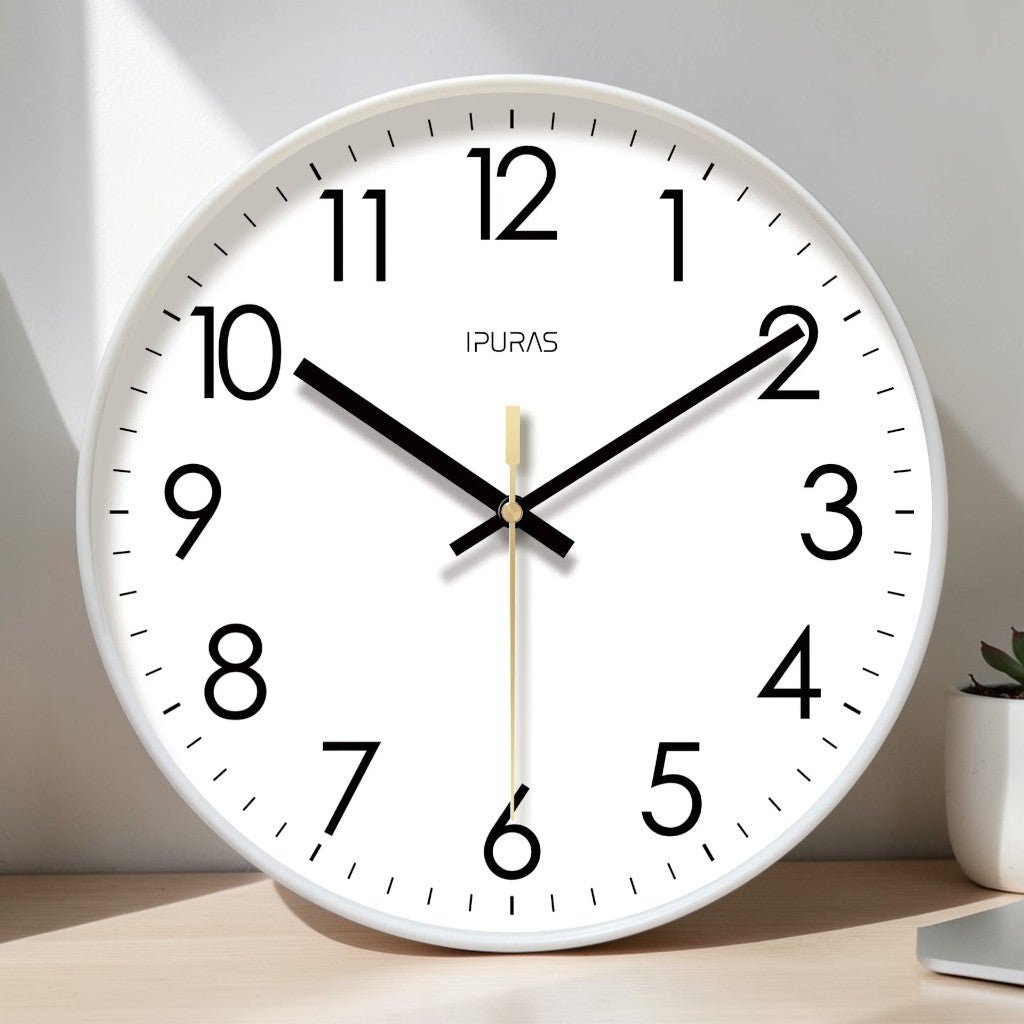 Minimalist Silent Wall Clock